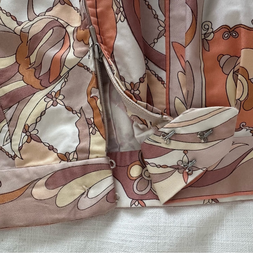 Vintage 60s Emilio Pucci Print Skirt 28" Waist - Picture 14 of 15